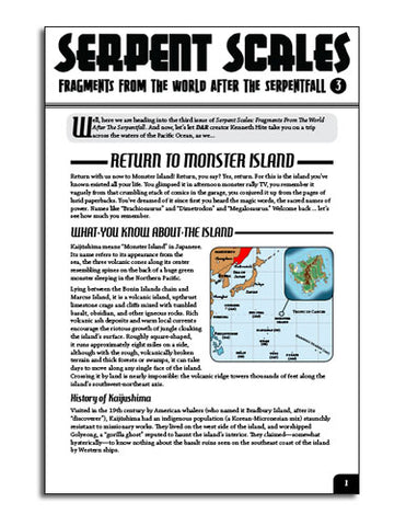 Serpent Scales: Return to Monster Island