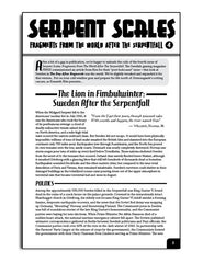 Serpent Scales: The Lion in Fimbulwinter - Sweden